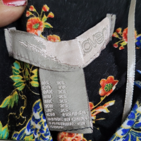 Bird Print Dress - Picture 7 of 9